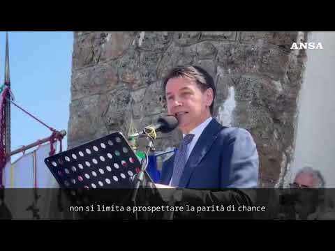 Sant’Anna di Stazzema, Conte: “La Costituzione impone di perseguire la parità di condizioni”