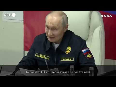 Putin: “Risponderemo ai sequestri delle nostre navi da parte degli europei”
