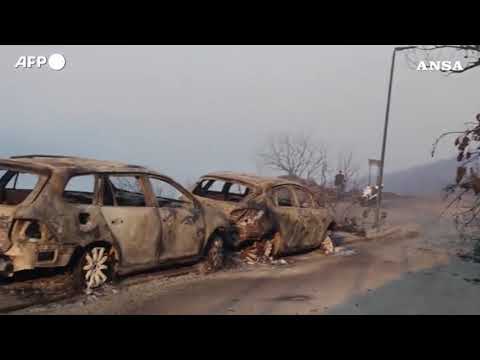 Croazia, auto e case bruciate dopo un incendio: migliaia di persone in fuga