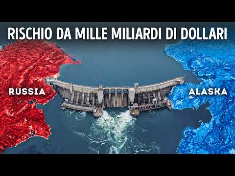 Vogliono costruire un’enorme infrastruttura attraverso lo Stretto di Bering