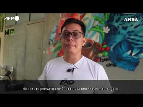 El Salvador, murales negli ex territori delle gang: “Un tempo quest’arte era segreta”