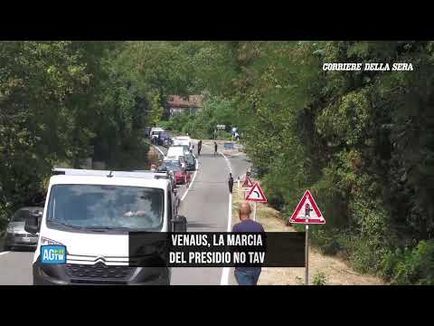 La marcia No Tav a Venaus