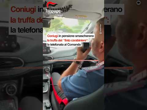 Coniugi in pensione smascherano la truffa del “finto carabiniere”: la telefonata al Comando