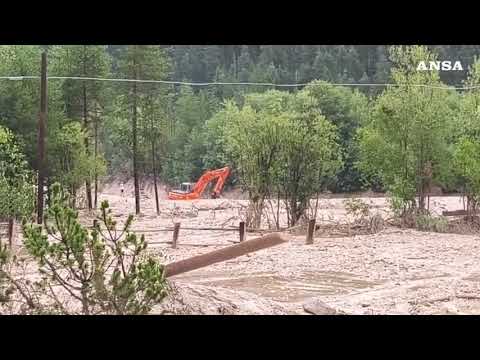 Val Badia, colata di fango a San Vigilio di Marebbe