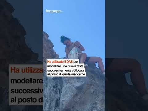 Madonnina della Pelara decapitata, una ragazza ricostruisce la testa con le proprie mani