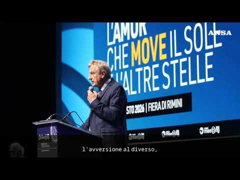 Il messaggio di Mattarella al Meeting di Rimini, “l’umanità aiuti a rifiutare l’odio”