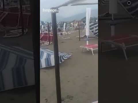 Maltempo, decine di stabilimenti balneari danneggiati in Versilia