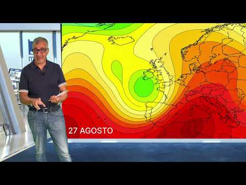 METEO. NUOVI TEMPORALI, POI FORTE ONDATA DI CALDO. TENDENZA PRIMI SETTEMBRE