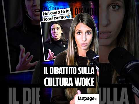 Cultura woke: cosa succede?