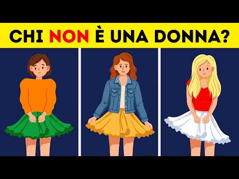 20 INDOVINELLI CHE TI RIBALTANO IL CERVELLO