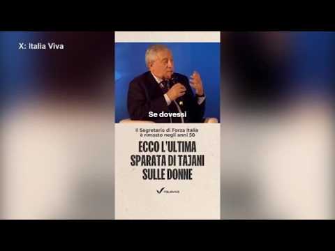 Tajani: «Meglio sposare una donna meno appariscente, non ti tradisce». le parole che scatenano la…