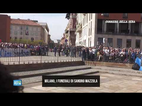 I funerali di Sandro Mazzola