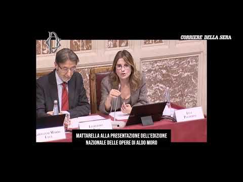 Mattarella alla presentazione dell’edizione nazionale delle opere di Aldo Moro
