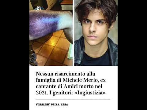 Nessun risarcimento alla famiglia di Michele Merlo, ex cantante di Amici morto nel 2021