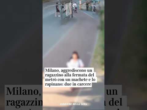 Milano, aggrediscono un ragazzo alla fermata del metrò con un machete e lo rapinano: due in carcere