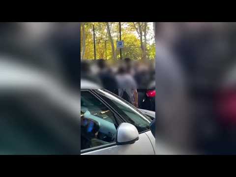 Torino, l’aggressione al ciclista e l’intervento della polizia