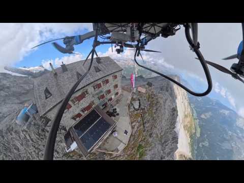 FlyingBasket, ecco come i droni cargo riforniscono i rifugi dell’Alto Adige: in un anno trasporta…
