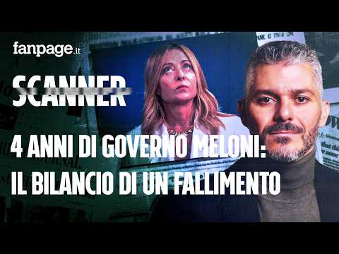 4 anni di governo Meloni: il bilancio di un fallimento politico