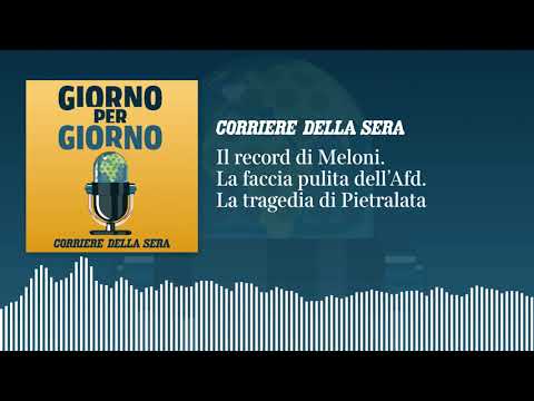 Ep. del 4/09/2026 | Il record di Meloni. La faccia pulita dell’Afd. La tragedia di Pietralata
