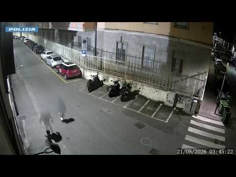 Bergamo, il video della ladra seriale per le strade del centro