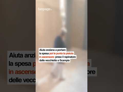 Aiuta anziana a portare la spesa poi le punta la pistola in ascensore: preso il rapinatore delle vec