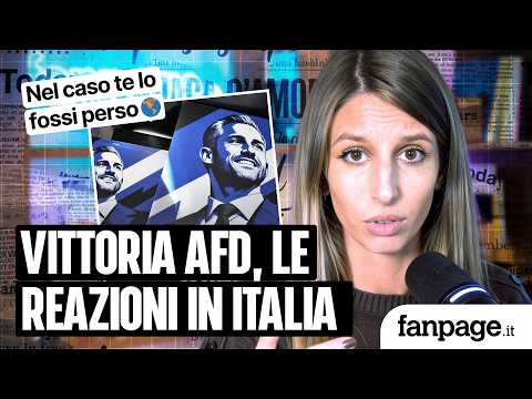 Il governo Meloni ha reagito in maniera scomposta alla vittoria di AfD in Sassonia