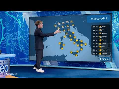 Entro venerdì calano le temperature con rischio forti temporali, ecco dove