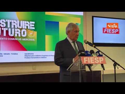 Tajani su accordo Mercosur: Non solo valore economico, ma anche strategia politica