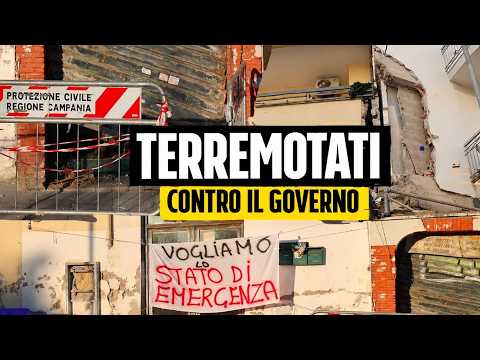 I terremotati di Pozzuoli contro il governo: “Impossibile vivere così, la Meloni ci ha ignorati”