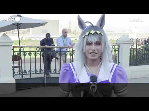 Cosplay e corse di cavalli, Umasume in pista all’ippodromo di Santiago del CIle