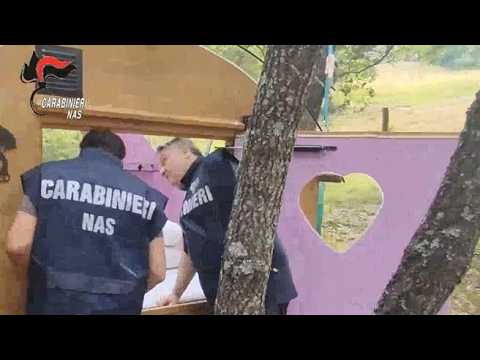 Alimenti scaduti e nessuna autorizzazione, il video dei Nas di Bologna nei campeggi e negli agrit…