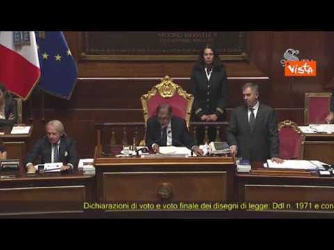 Il Senato approva la legge elettorale con 113 sì e 71 no. Il provvedimento passa ora alla Camera