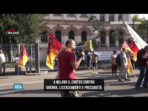 Corteo a Milano