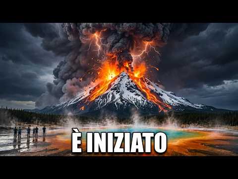 Yellowstone è appena eruttato… e tutto è stato ripreso dalla telecamera