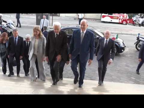 Mattarella al Museo Oceanografico di Monaco insieme al principe Alberto II