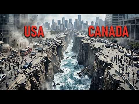 Lo strano motivo per cui il confine tra Stati Uniti e Canada resta così deserto